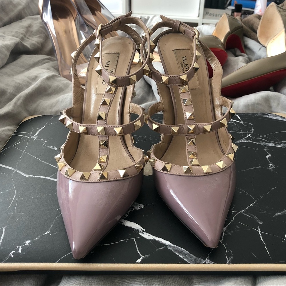 Valentino Rockstud 100mm heels